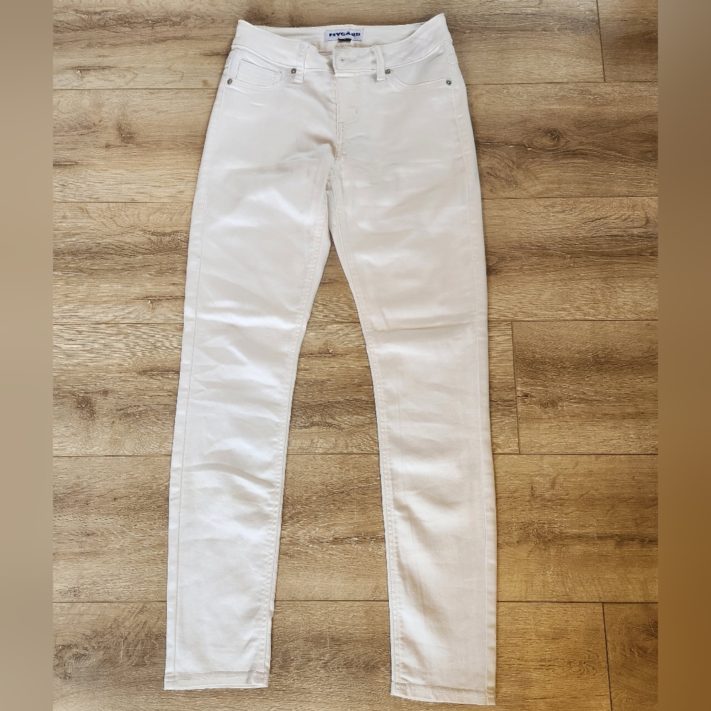 Nygard jeans, white, women's 6
